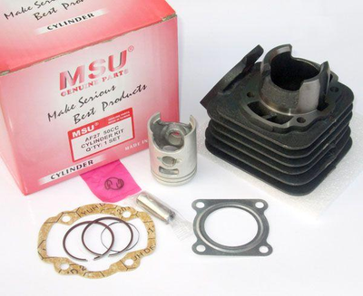 Поршневая група ЦПГ Honda 50сс DIO AF 18/27 TACT AF 24/30 LEAD AF 20 (Ø39mm) MSU Taiwan Хонда Дио Діо