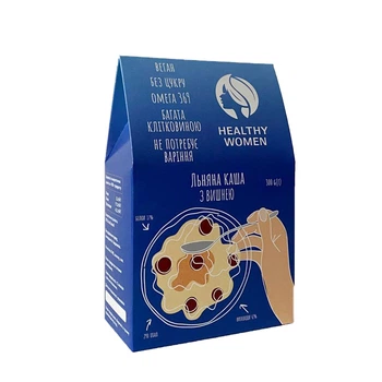 Каша лляна з вишнею Healthy Women 300 г