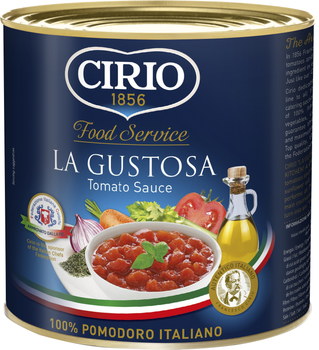 Томатний соус Cirio La Gustosa 2.55 кг (8001440127588)