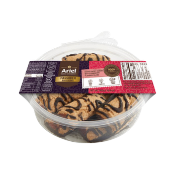 Печиво з полуничним джемом ARIEL Coated Crispy Cookies With Strawberry Flavored Filling, 300 г