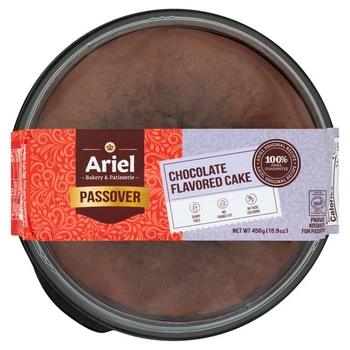 Пирог шоколад вкус на Песах на Пасху ARIEL Chocolate Flavored Cake , 450 г