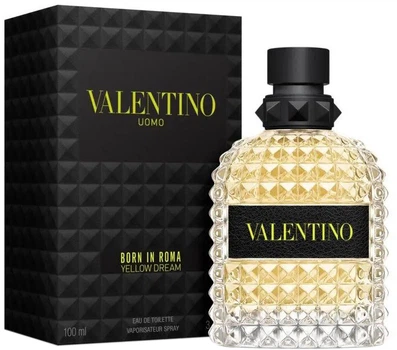 Woda toaletowa męska Valentino Born In Roma Uomo Yellow Dream 100 ml (3614273261425)