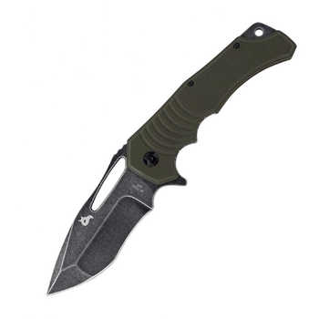 Ніж Fox BlackFox Hugin olive BF-721G