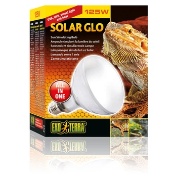 Ртутна газорозрядна лампа Exo Terra «Solar Glo» що імітує сонячне світло 125 W E27 (для обігріву, опромінення та освітлення)