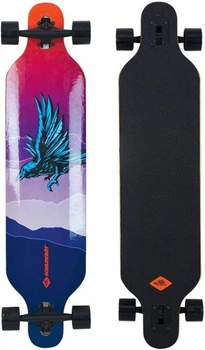 Лонгборд Schildkröt Longboard Freeride 41" God Feather Чорний/Мультіколор (510691)