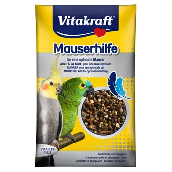 Вітаміні для середніх та великих попугаїв Vitakraft «Mauserhilfe» насіння 25 г (під час линьки)