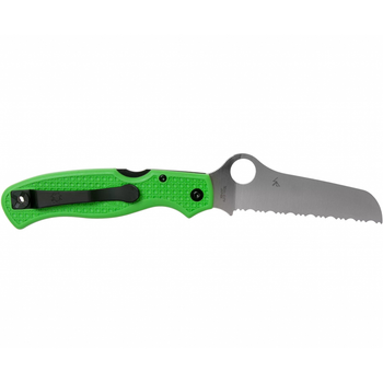 Нож Spyderco Atlantic Salt Serrator Green (C89FSGR)