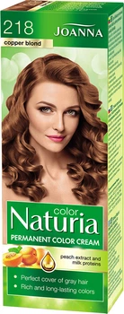 Фарба для волосся Joanna Naturia Color 218 Мідний блонд 100 г (5901018015718)