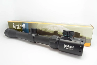 Оптический прицел BUSHNELL 3-9x32E с подсветкой шкалы