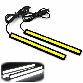 Светодиодные дневные ходовые огни HeadLight DRL COB 17 белый