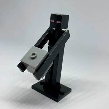 Конструктор фигурка iBlock Ендермен Майнкрафт Enderman Minecraft&nbsp;9 см