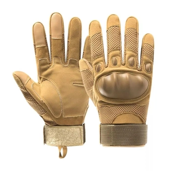Тактичні рукавиці Jungle Storm XL, коричневі