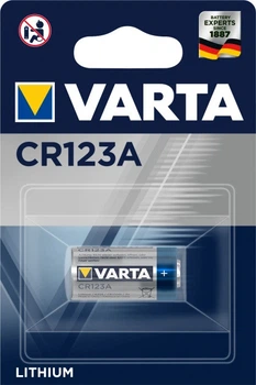 Батарейка 3v VARTA CR123A 1600 mAh