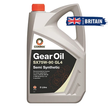 Трасмісійне масло Comma GEAR OIL SX75W-90 GL4 5л (SXGL45L)