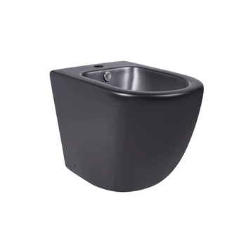 Биде напольное Qtap Robin Matt black QT13442141CMB
