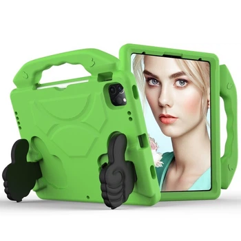 Чехол STR EVA детский с ручками подставками для Apple iPad Pro 11" (2021, 3-го поколения) Green