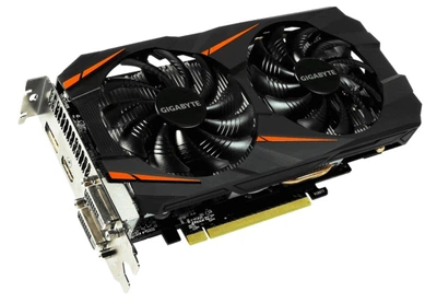 Видеокарта GeForce GTX1060 Gigabyte WINDFORCE OC 3Gb GDDR5 192bit, 2xDVI/HDMI/DP (GV-N1060WF2OC-3GD) Б/У