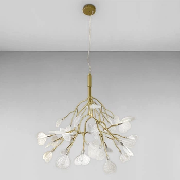 Люстра подвесная Light House LS-18078-36 GD+CL золото плафон прозрачный