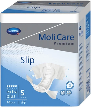 Підгузки для дорослих Hartmann MoliCare Premium Slip Extra Plus S 10 шт (4052199248837)