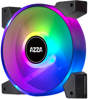 Набор вентиряторов AZZA Hurricane II 4 x Digital RGB (FNAZ-12DRGB2-241)