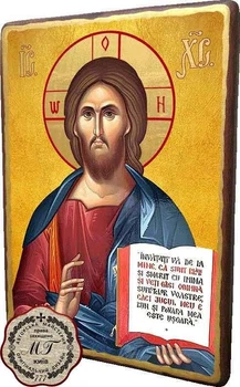 Ікона Спаситель Пантократор 270х200 дерево