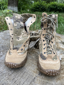 Кєди літні тактичні полегшені, взуття для військових KROK KТ2, 37 розмір, хакі, 02.37
