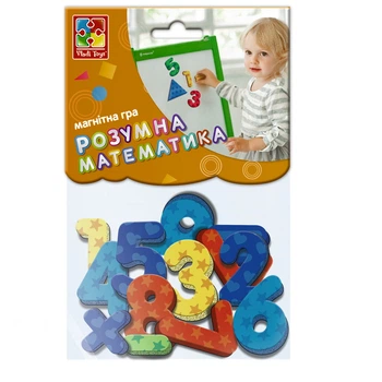 Магнитная игра «Цифры и геометрические фигуры» VT5900-01