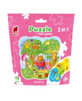Пазли в мішечку Puzzle in stand-up pouch Magic forest (RK1140-01)