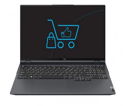 Lenovo Legion 5 Pro-16 / AMD Ryzen™ 5 5600H / 16 GB RAM / SSD 512 GB / NVIDIA GeForce RTX 3050 + AMD Radeon™ Graphics / 165 Гц / для игр