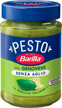 Соус Barilla Pesto Genovese без часнику 190 г (8076809580724/8076809540742)