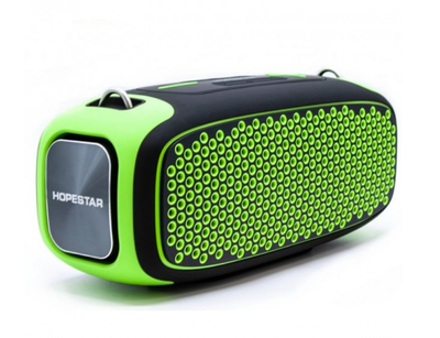 Портативная Bluetooth колонка Hopestar A30 AUX Bass Boost Green