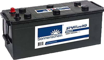 Автомобільний акумулятор Sonnenschein 180 Аг (+/-) 1000 A (SS-450055)