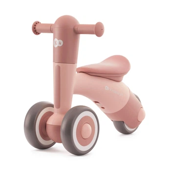 Беговел Kinderkraft Minibi Candy Pink Уникальный дизайн Широкие колеса из пенопласта Небольшие размеры, малый вес и легкая конструкция делают MINIBI идеальным транспортным средством