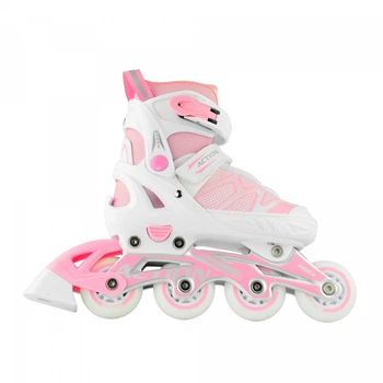 Роликові ковзани Action 2 в 1 Riply/Pink/33-36