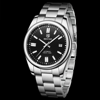 Мужские часы для плаванья Benyar Automatic механизм Seagull водостойкость 10 атм