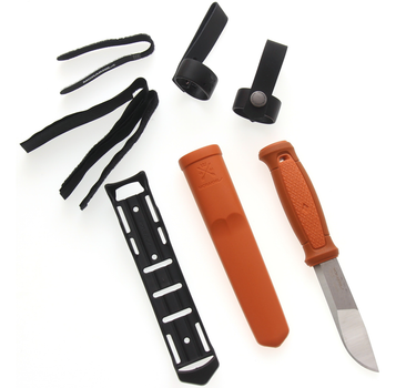 Нож Morakniv Kansbol Burnt Orange Multi-Mount нержавеющая сталь (13507)