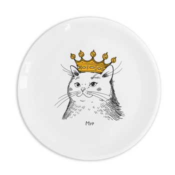 Тарілка Orner "Кішка в короні" 25 см