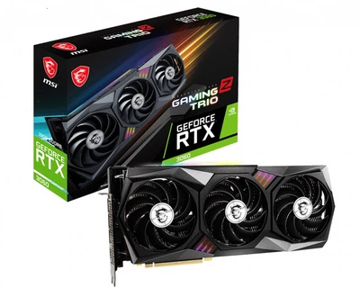 Видеокарта GF RTX 3060 12GB GDDR6 Gaming Z Trio MSI (GeForce RTX 3060 GAMING Z TRIO 12G)