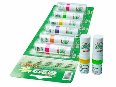 Тайский мини-ингалятор для носа Green Herb