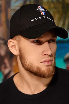 Чоловіча бейсболка Чорний Braxton"Mustang"