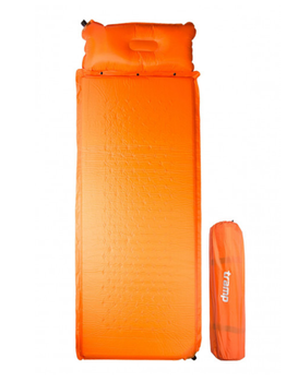 Самонадувающийся туристический коврик Tramp TRI-017, 5 см Orange (N113287)