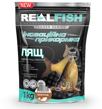 Прикормка REALFISH Лящ Шоколад 1000г (210305)