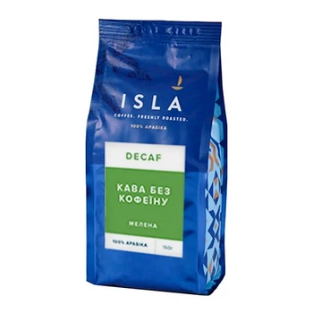 Кофе молотый Isla без кофеина 150 г