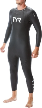 Гидрокостюм для мужчин TYR Men's Hurricane Wetsuit Cat 1, M Black (HCAOM6A-001-M)