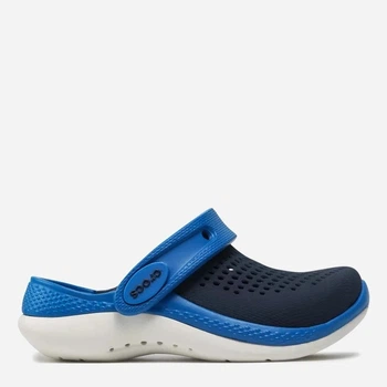 Детские кроксы-сабо для мальчика Crocs LiteRide 360 Clog T 206712-4KB 22-23 (C6) Синие (1914489120830)