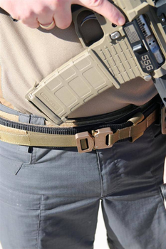 Ремень тактический Helikon - Cobra Competition Range Belt® - Shadow Grey - PS-CR4-NL-35 - Размер S