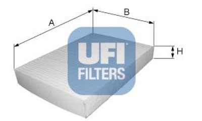 Фильтр, воздух во внутренном пространстве UFI (5312700)