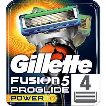 Сменные картриджи для бритья (лезвия) мужские Gillette Fusion 5 Proglide Power 4 шт