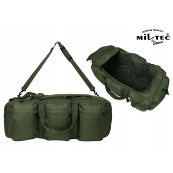 Тактический Рюкзак/Сумка 2в1 Mil-Tec Combat Duffle Bag Tap 98л 85 x 34 x 29 см Зеленый