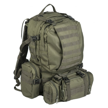 Тактический Рюкзак Mil-Tec Defense Pack Assembly 36л 32 x 24 x 52 см Зеленый